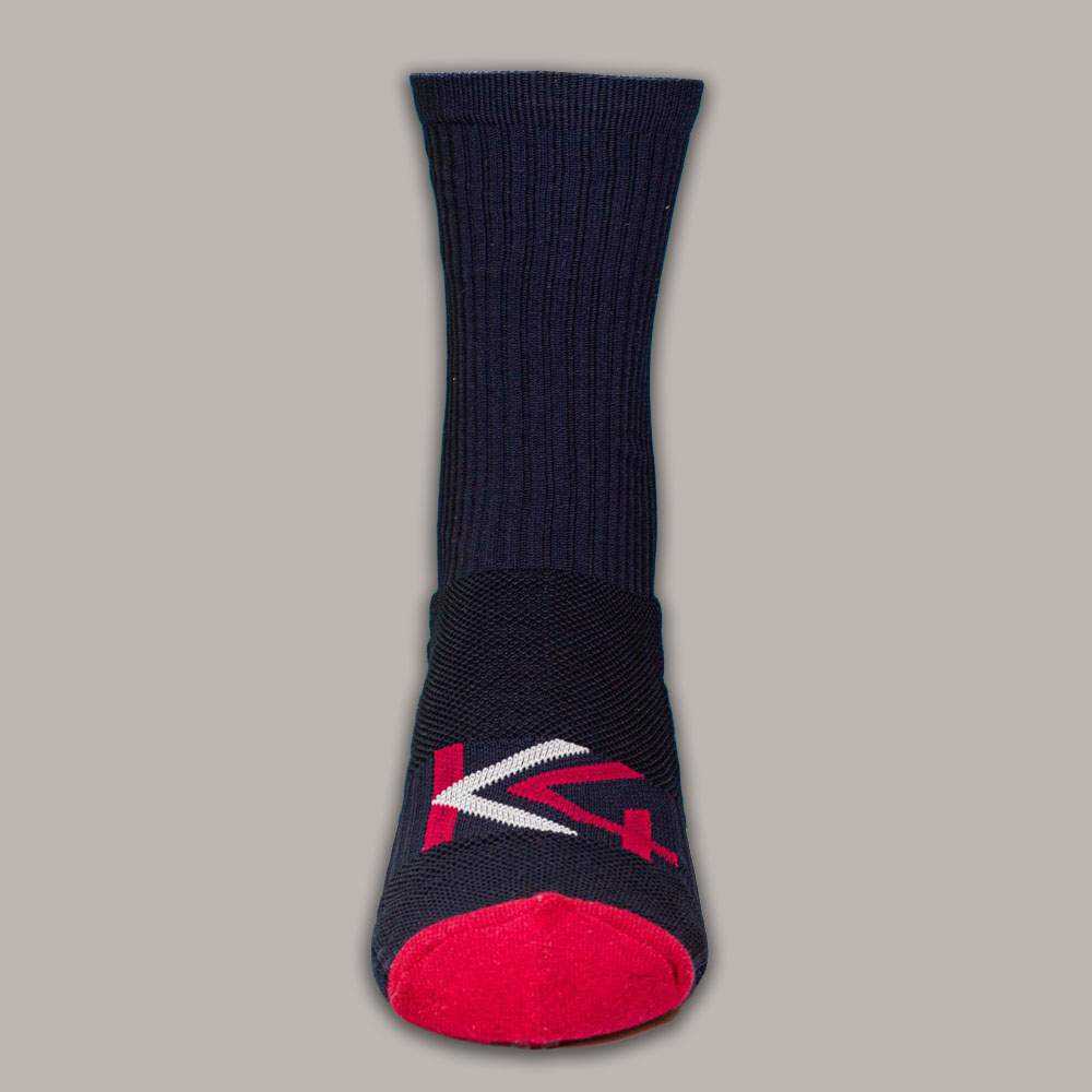 K-Pro Grip Socks Black / Red